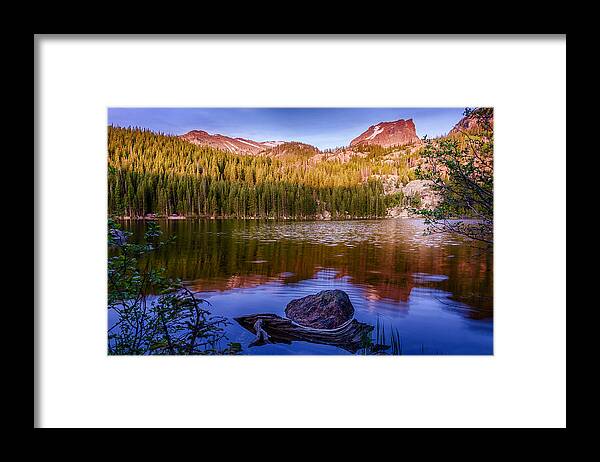 Colorado Framed Print featuring the photograph Bear Lake 1 by Mary Angelini