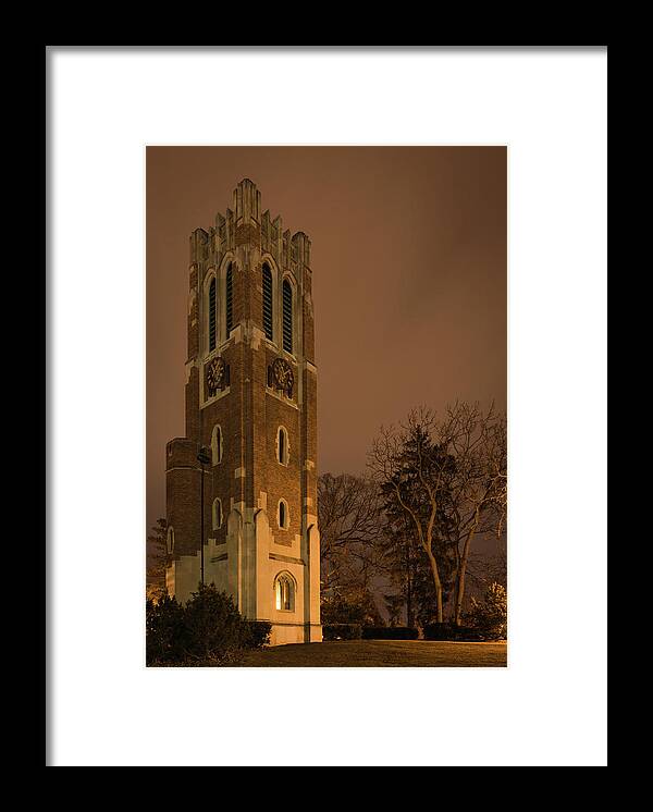 Beaumont Tower Framed Print featuring the photograph Beaumont Tower by TM Schultze