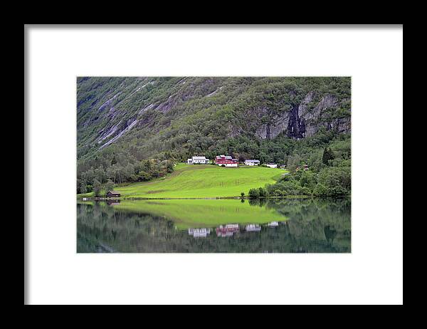 Stryn Framed Print featuring the photograph Beautiful Stryn by Terence Davis