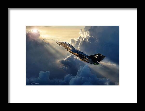 Aviation Framed Print featuring the digital art Beauty and The Bones 2 by Peter Chilelli