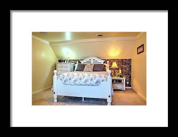 Bedroom Framed Print featuring the photograph Bedroom 2 by Jeff Kurtz