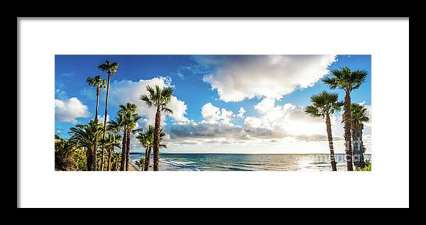 Beach Framed Print featuring the photograph Before Sunset at Swami's Beach by David Levin