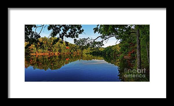 Landscape Framed Print featuring the photograph Beginning To Look Like Fall by Paul Mashburn