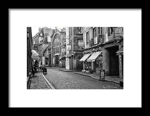 Archirtecture Framed Print featuring the photograph Behind The Walls 2 by Elf EVANS