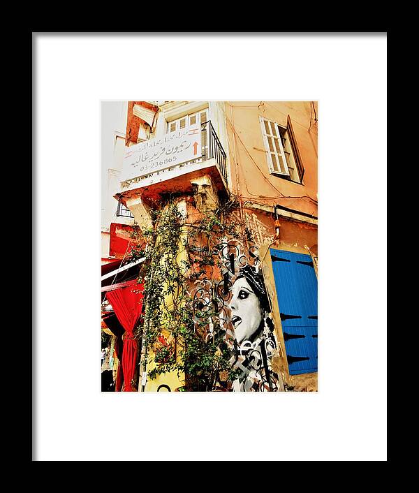 Beirut Framed Print featuring the photograph Beirut Home tagged with Fayrouz by Funkpix Photo Hunter