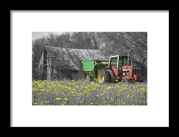 Belknap Farm Framed Print featuring the photograph Belknap Farm by Dylan Punke