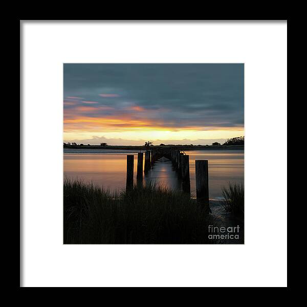Dock Framed Print featuring the photograph Bellwether by Mark Alder