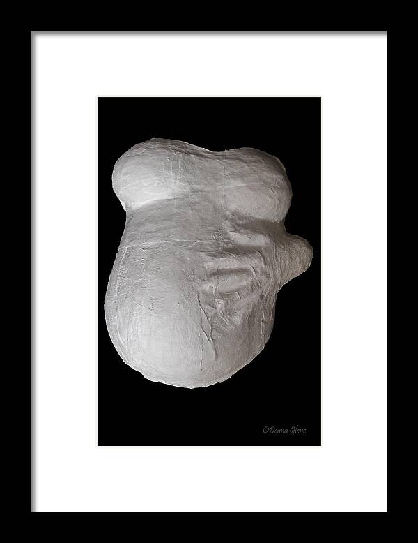  Framed Print featuring the photograph Belly Cast by Deana Glenz