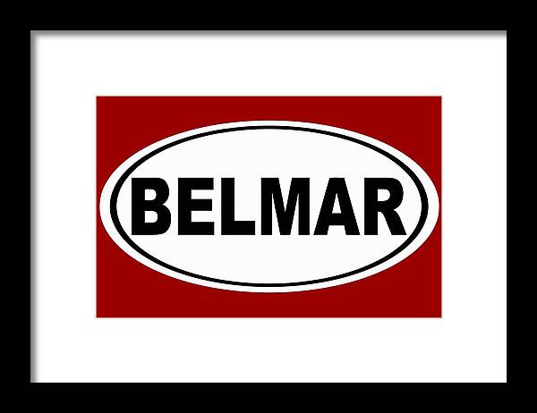 Belmar Framed Print featuring the photograph Belmar New Jersey Home Pride by Keith Webber Jr