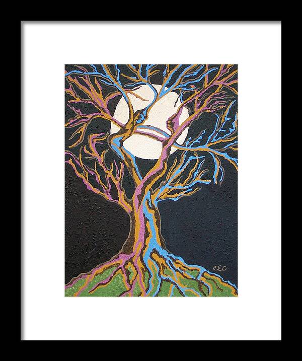 Tree Framed Print featuring the painting Beloved by Carolyn Cable