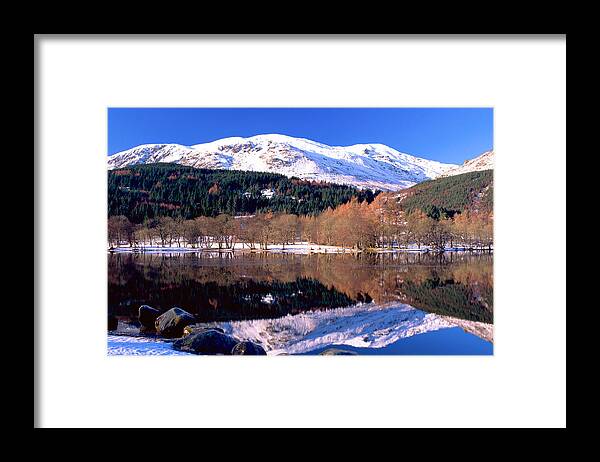 Scotland Framed Print featuring the photograph Ben Ledi and Loch Lubnaig by John McKinlay