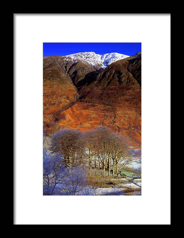 Scotland Framed Print featuring the photograph Ben Nevis from Glen nevis by John McKinlay