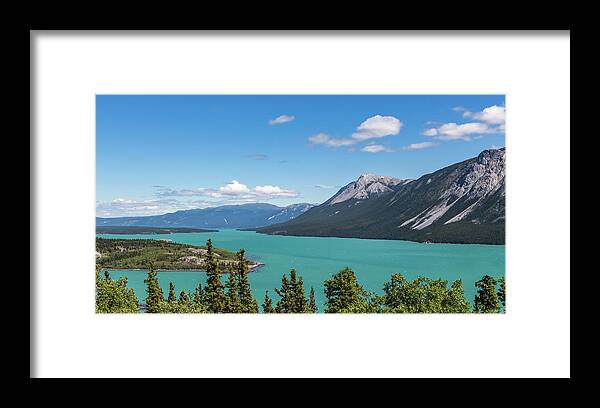 Canada Framed Print featuring the photograph Tagish Lake by Ed Clark