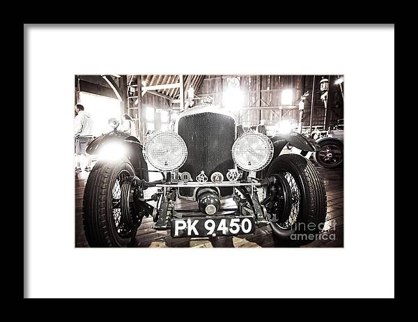 Car Framed Print featuring the photograph Bentley by Randall Cogle