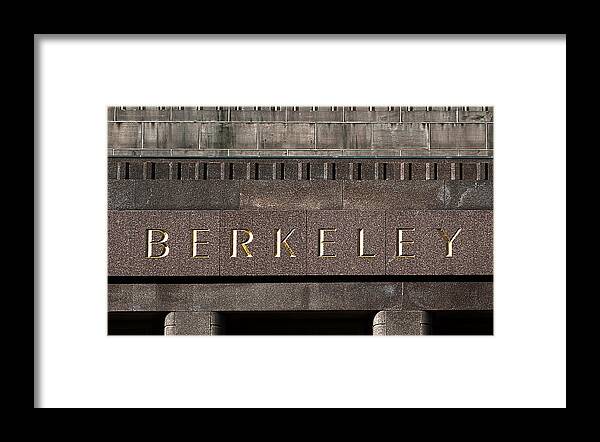 Boston Framed Print featuring the photograph Berkeley by Rick Mosher