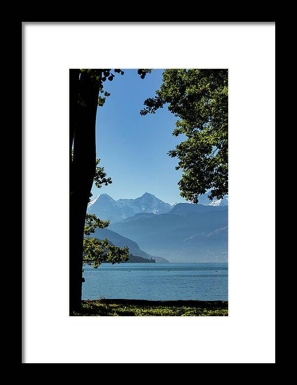 Eiger Framed Print featuring the photograph Bernese Oberland by Andy Myatt