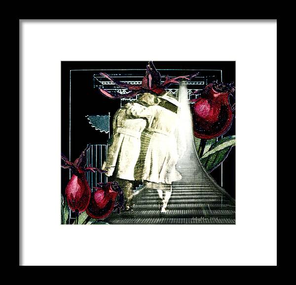 2 Sisters Framed Print featuring the digital art Best Laid Plans by Delight Worthyn