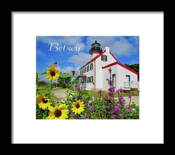  Framed Print featuring the photograph Betsey by Nancy Patterson