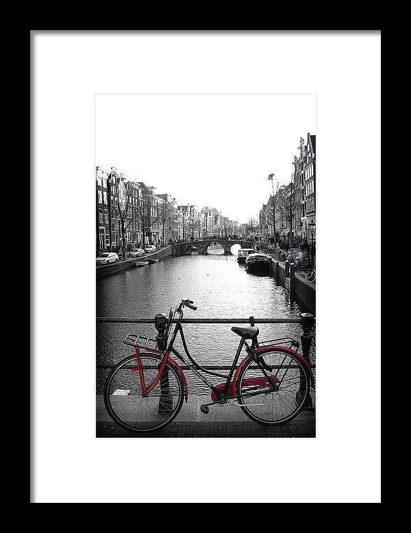 Amsterdam Framed Print featuring the photograph Bicycle 2 by Scott Hovind