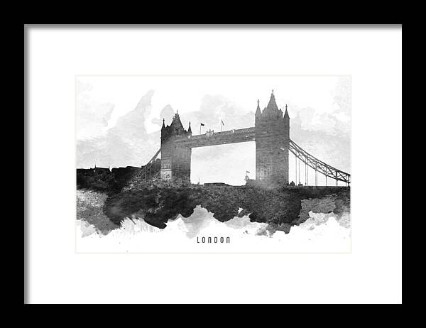 Big Ben Framed Print featuring the painting Big Ben London 11 by Aged Pixel