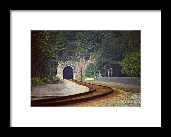 Big Bend Tunnel Framed Print featuring the photograph Big Bend Tunnel by Kerri Farley