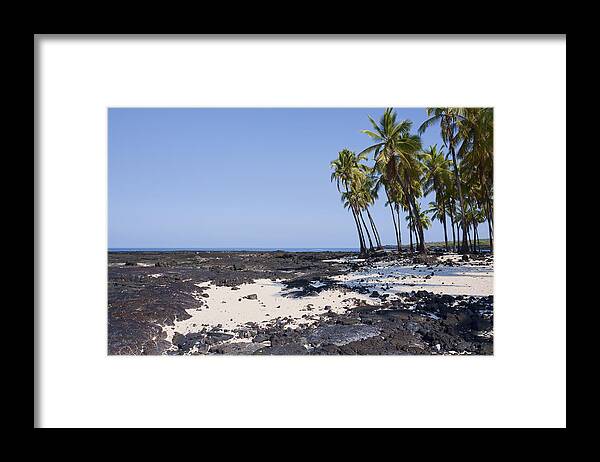 Hawaii Beach Framed Print featuring the photograph Big Island Paradise by Kelley King