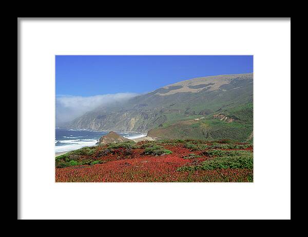 Big Sur Framed Print featuring the photograph Big Sur 4 by Renee Hardison