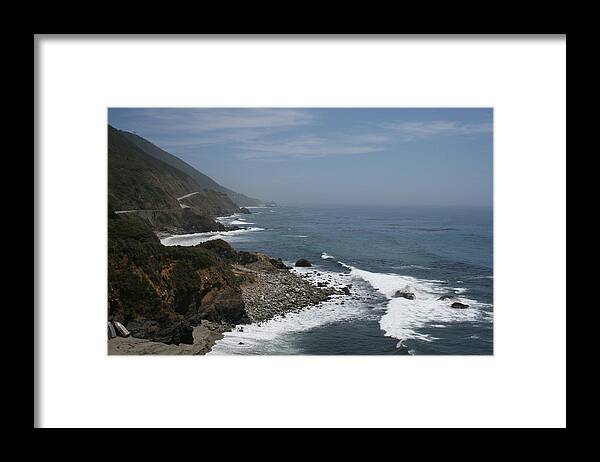 Big Sur Framed Print featuring the photograph Big Sur by Karen Ruhl