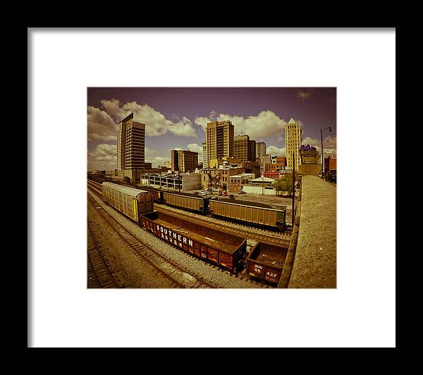 Birmingham Framed Print featuring the photograph Birmingham at Work by Just Birmingham