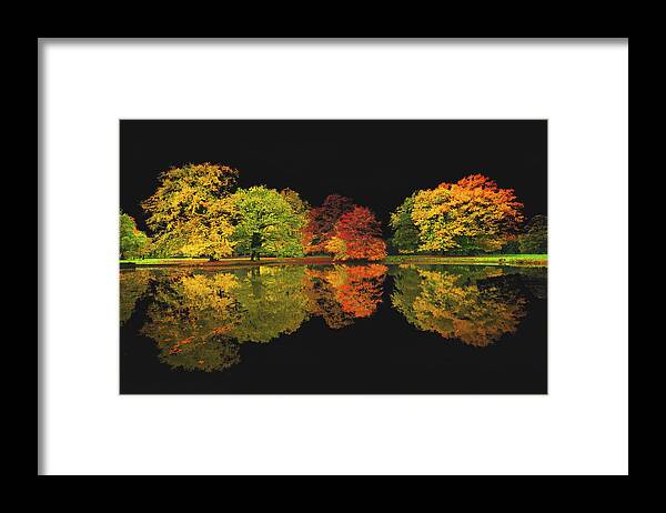 Landscape Framed Print featuring the photograph Black Muse by Philippe Sainte-Laudy