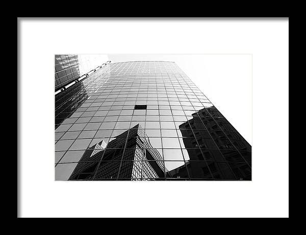 Black And White Framed Print featuring the photograph Blacked Out by Kreddible Trout