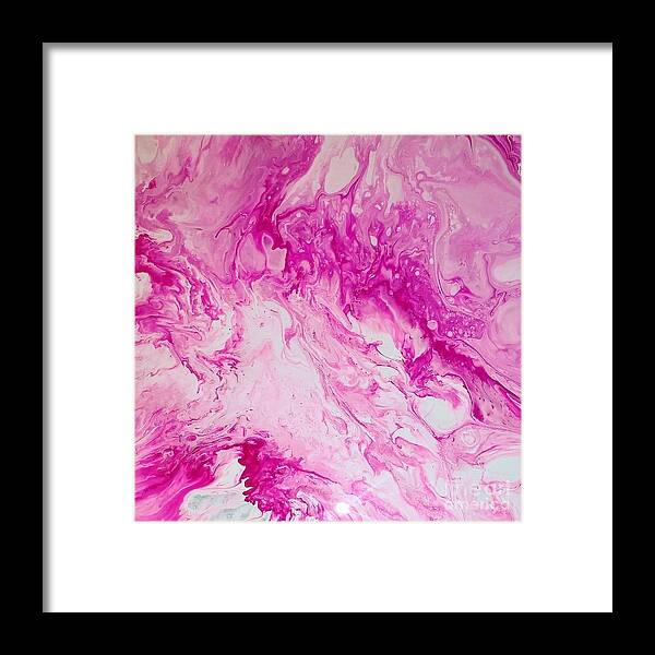 Bloosom Framed Print featuring the painting Bloosom by Kumiko Mayer
