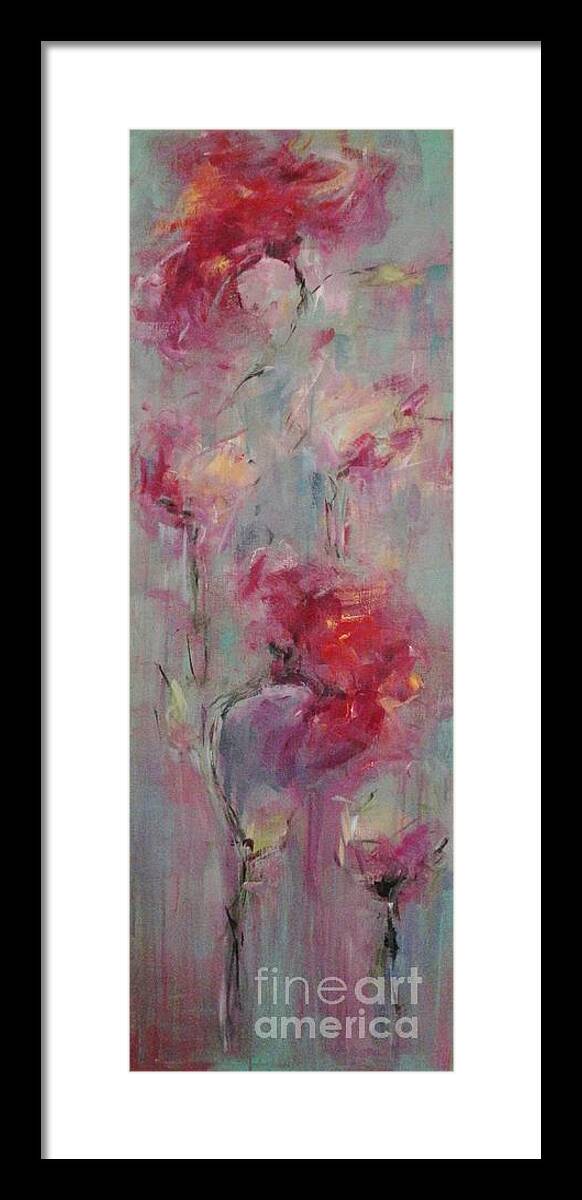 Blossom Framed Print featuring the painting Blossom III by Dan Campbell