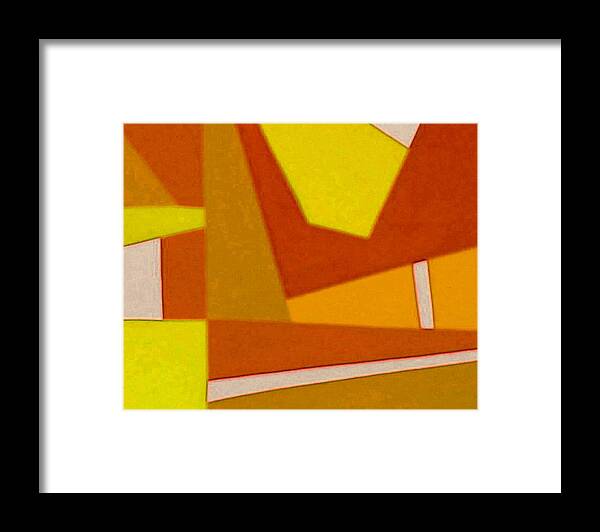 Abstract Framed Print featuring the photograph Blue Alert Detail 3 by Dick Sauer