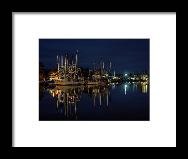 Blue Framed Print featuring the photograph Blue Bayou by Brad Boland