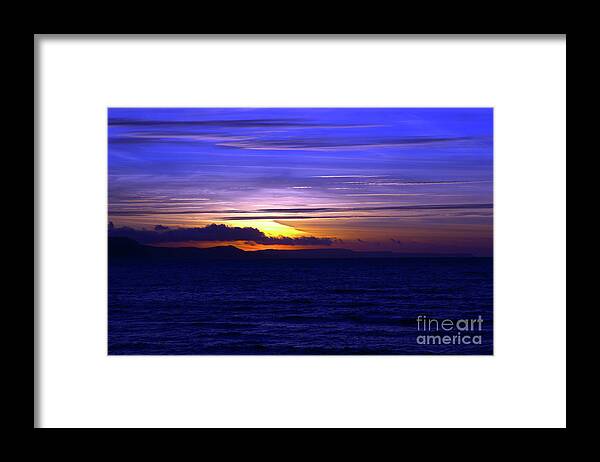 Weymouth Framed Print featuring the photograph Blue Heaven by Baggieoldboy