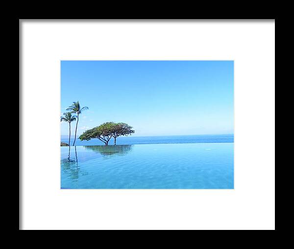Blue Framed Print featuring the photograph Blue Infinity by Craig Wilder