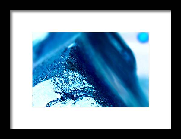 Landscape Framed Print featuring the photograph Blue Peak by Morgan Carter