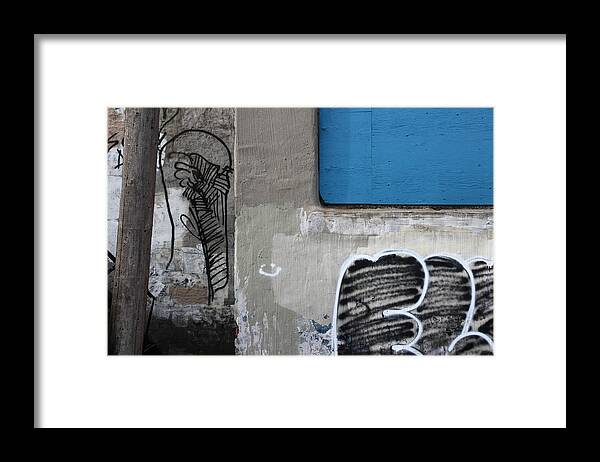 Blue Framed Print featuring the photograph blue tuesday II by Kreddible Trout