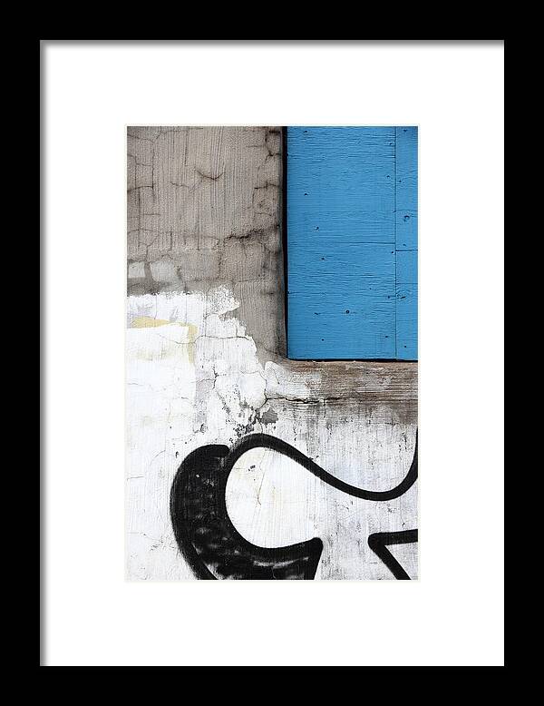 Blue Framed Print featuring the photograph blue tuesday VI by Kreddible Trout