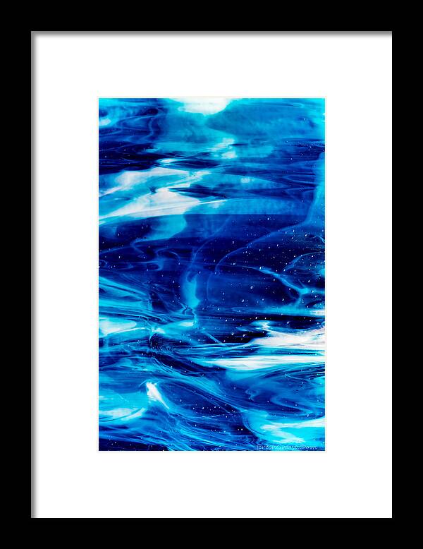 Texas Framed Print featuring the photograph Blue Wave by Erich Grant