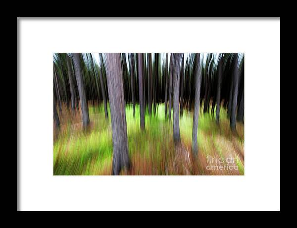 Time Framed Print featuring the photograph Blurring Time by Bob Christopher