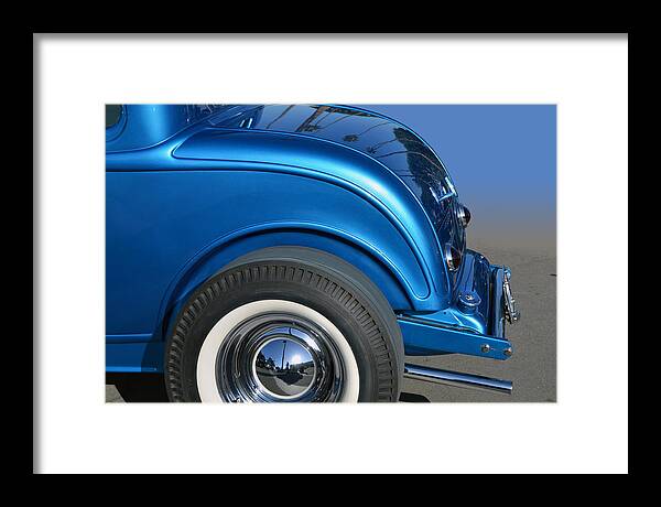 Ford Framed Print featuring the photograph BluTail Coupe by Bill Dutting