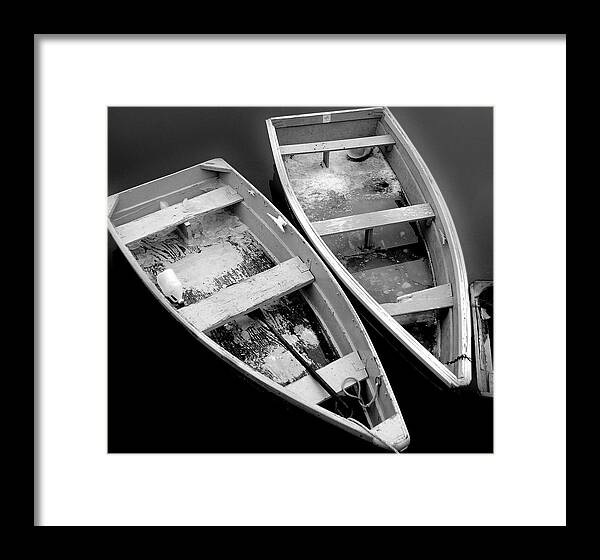 Fine Art Photography. Boats Framed Print featuring the photograph Boats by Craig Incardone