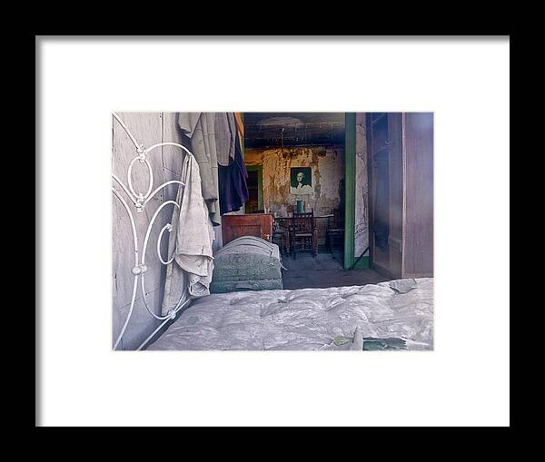 Bodie State Park Framed Print featuring the photograph Bodie House of Ill Repute by Amelia Racca