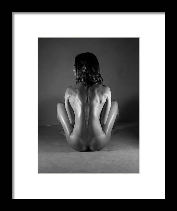 Blue Muse Fine Art Framed Print featuring the photograph Body Of Art 20 by Blue Muse Fine Art