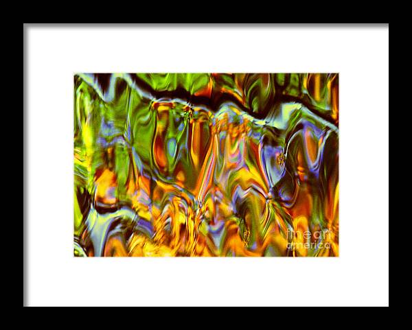 Abstract Framed Print featuring the photograph Boisterous Bellows of Colors by Sybil Staples