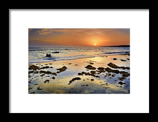 Bolonia Framed Print featuring the photograph Bolonia beach II by Guido Montanes Castillo