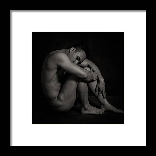 Male Framed Print featuring the photograph Bombay 9 by Rick Saint