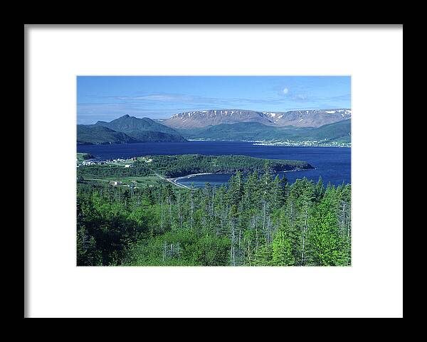 Canada Framed Print featuring the photograph Bonne Bay, Newfoundland by Gary Corbett